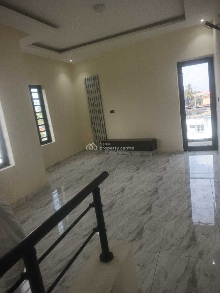 Newly 4 Bedrm Semi Detach Duplex+ 2bq + (4 Cars), Inside Ogba Gra Estate, Off Wempco Rd, By Agidingbi, Ogba Ikeja, Ogba, Ikeja, Lagos, Semi-detached Duplex for Sale