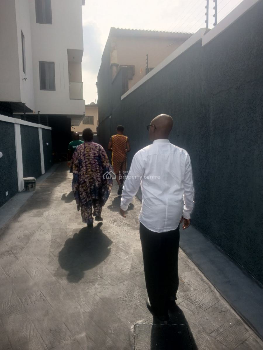 Newly 4 Bedrm Semi Detach Duplex+ 2bq + (4 Cars), Inside Ogba Gra Estate, Off Wempco Rd, By Agidingbi, Ogba Ikeja, Ogba, Ikeja, Lagos, Semi-detached Duplex for Sale