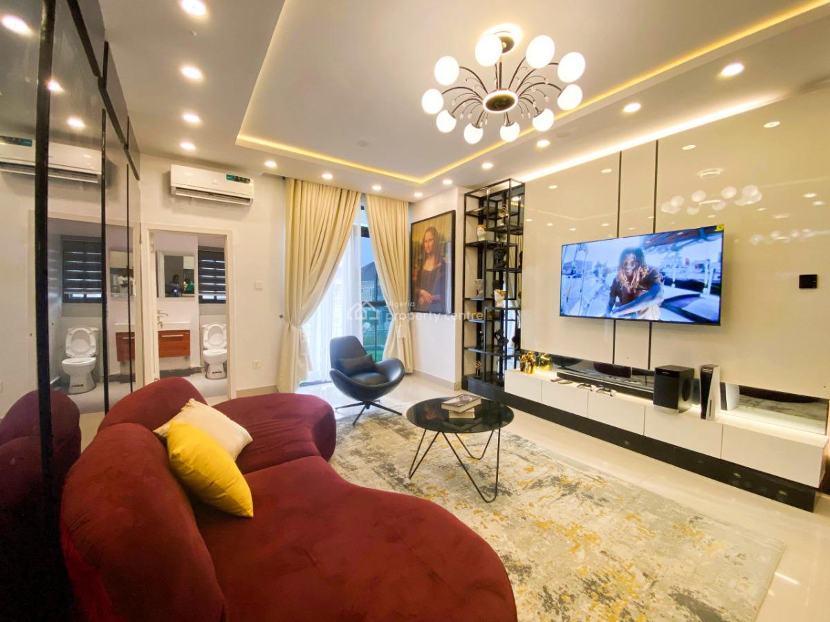 Fully Furnished Spacious One Bedroom, Off Gbagbanla, Ikate Elegushi, Lekki, Lagos, Flat / Apartment for Rent