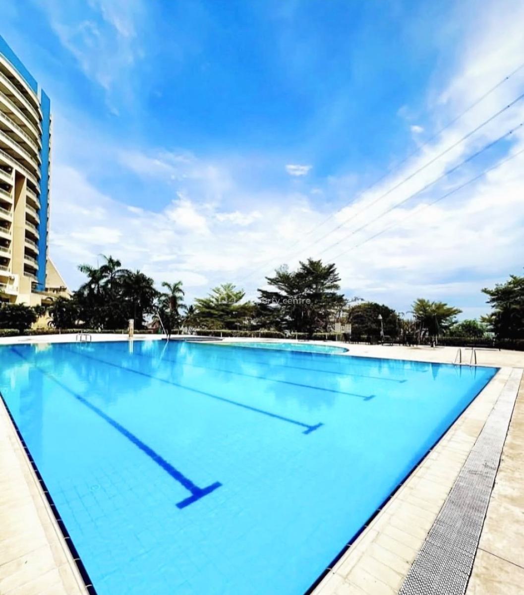 Lagoon Front 3 Bedroom Apartment + Bq, Pool, Gym, Banana Island, Ikoyi, Lagos, Flat / Apartment for Sale