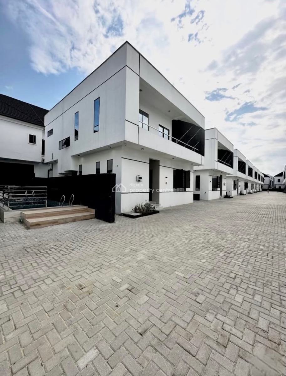 Luxury and Spacious 4 Bedroom Duplex with Swimming Pool, Orchid, Lekki, Lekki, Lagos, Detached Duplex for Rent