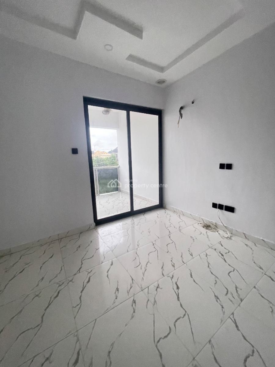Brand New 4 Bedroom Terrace Duplex with Private Compound, Located Inside an Estate,good Road and Clean Water, Sangotedo, Ajah, Lagos, Terraced Duplex for Rent