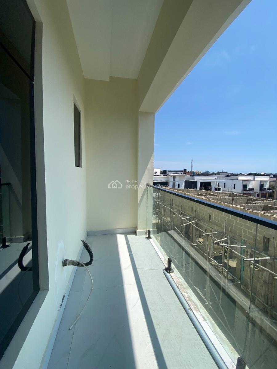 Luxury New Spacious 2bed with Balcony in a Secured Estate, an Estate Beside Blenco Sangotedo Ajah., Ajah, Lagos, Flat / Apartment for Rent