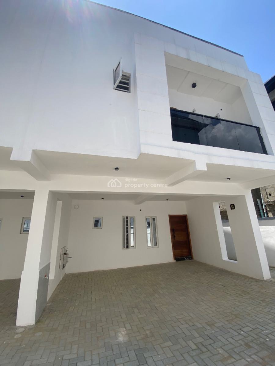 Luxury 3bed in a Secured Estate with Constant Light,gud Rd, an Estate Beside Blenco Supermarket,sangotedo Ajah., Ajah, Lagos, Terraced Duplex for Sale