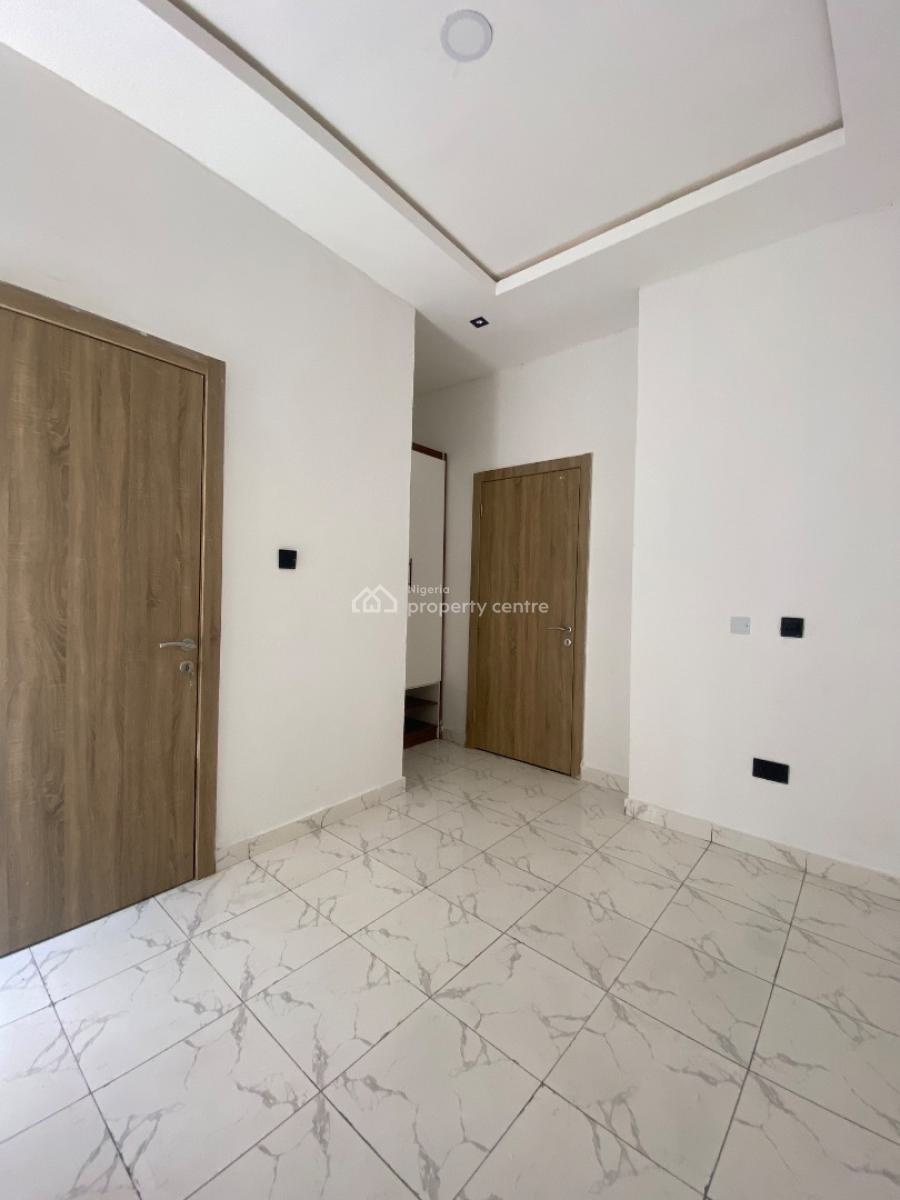 Luxury 3bed in a Secured Estate with Constant Light,gud Rd, an Estate Beside Blenco Supermarket,sangotedo Ajah., Ajah, Lagos, Terraced Duplex for Sale