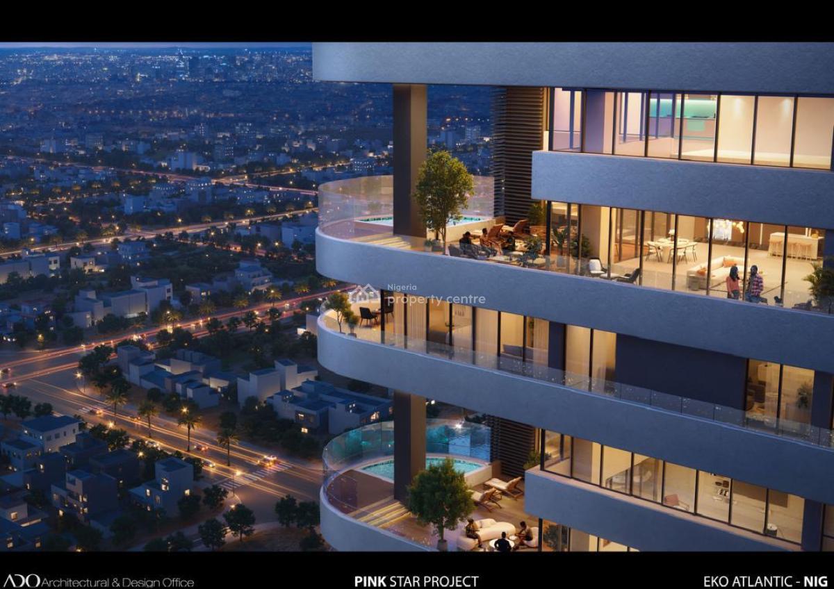 Prime Eko Atlantic Apartments. Ocean View. 40% Now, 3-year Balance., Eko Atlantic City, Lagos, Flat / Apartment for Sale