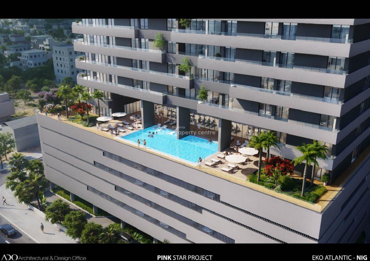 Prime Eko Atlantic Apartments. Ocean View. 40% Now, 3-year Balance., Eko Atlantic City, Lagos, Flat / Apartment for Sale