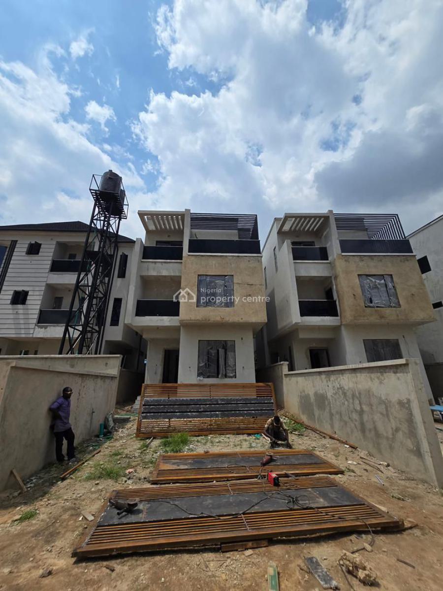 Newly Built 5 Bedroom Fully Duplex with a Room Bq, Ikeja, Lagos, Detached Duplex for Sale