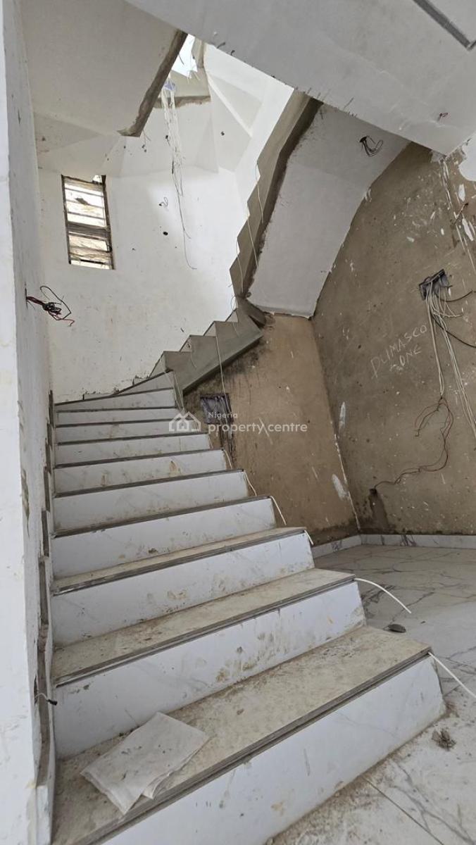 Newly Built 5 Bedroom Fully Duplex with a Room Bq, Ikeja, Lagos, Detached Duplex for Sale