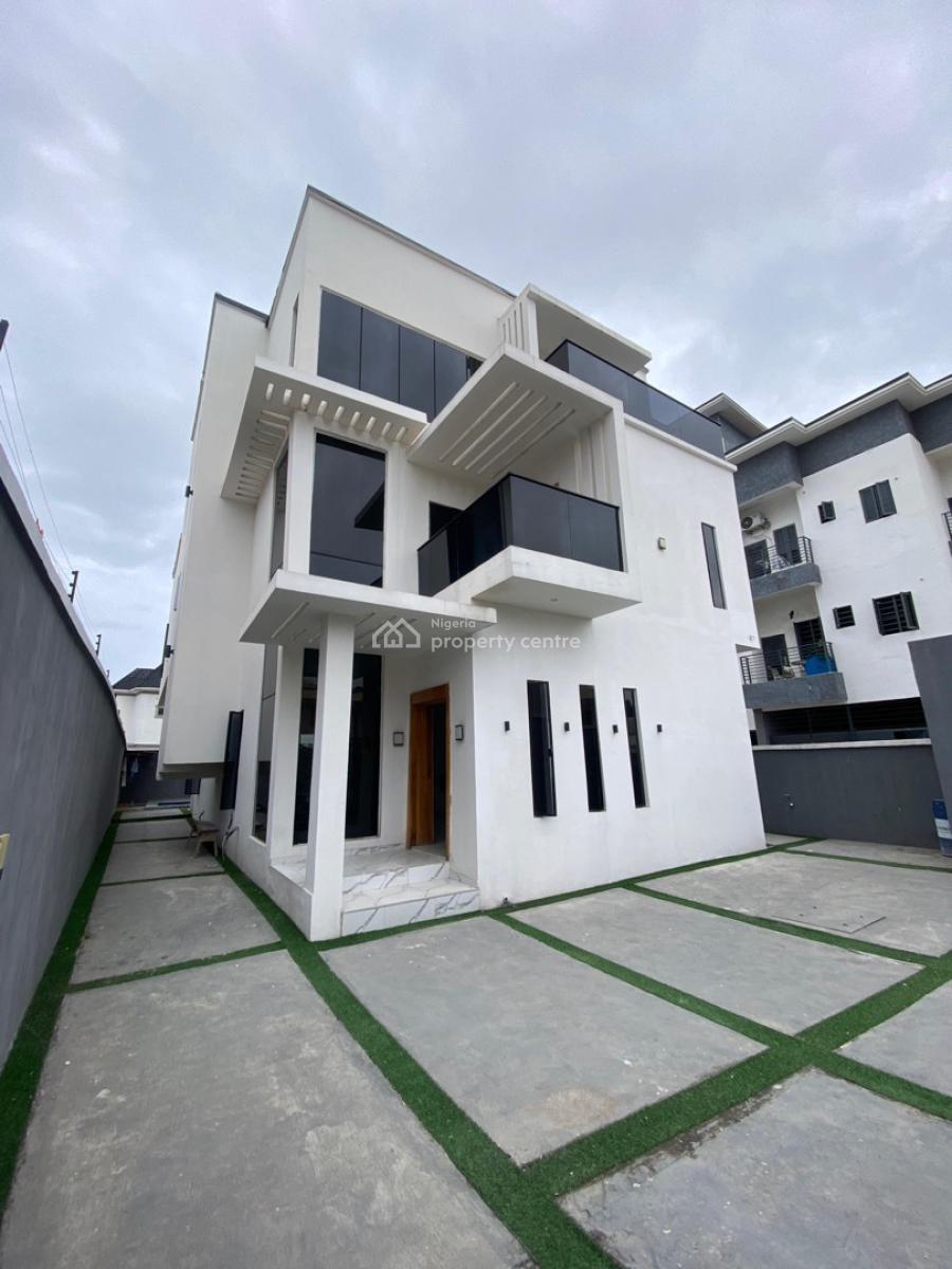 5 Bedroom Fully Detached Duplex with Pool, Cinema & Penthouse, Conservation Road, Lekki, Lagos, Detached Duplex for Sale