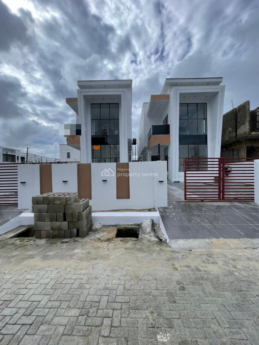 Lovely 5 Bedroom Fully Detached Duplex with a Bq & Swimming Pool, Ajah, Lagos, Detached Duplex for Sale