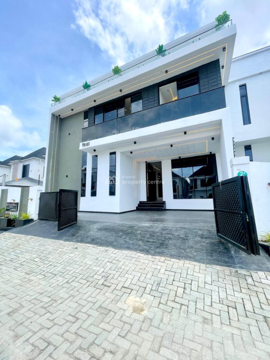 Elegant 5 Bedroom Fully Detached Duplex with Bq in a Gated Estate, Ajah, Lagos, Detached Duplex for Sale