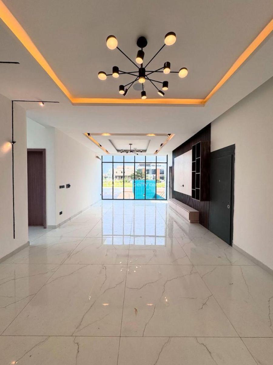 Ultra-modern 5 Bedroom Detached Home with Bq, Pool, Cinema, Rooftop, Ikate, Lekki, Lagos, Detached Duplex for Sale