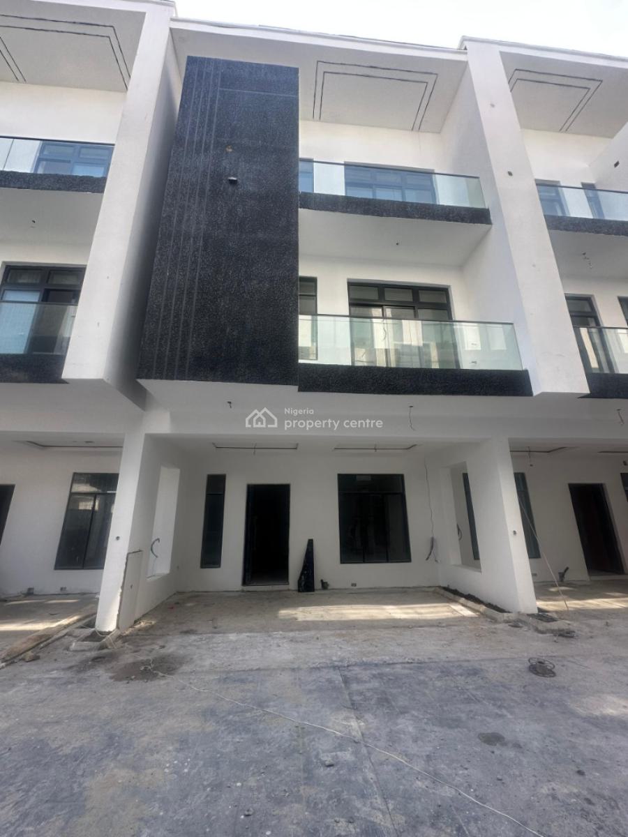 Spacious 5 Bedroom Terraced Duplex with Bq and Swimming Pool, Ikate, Lekki, Lagos, Terraced Duplex for Sale