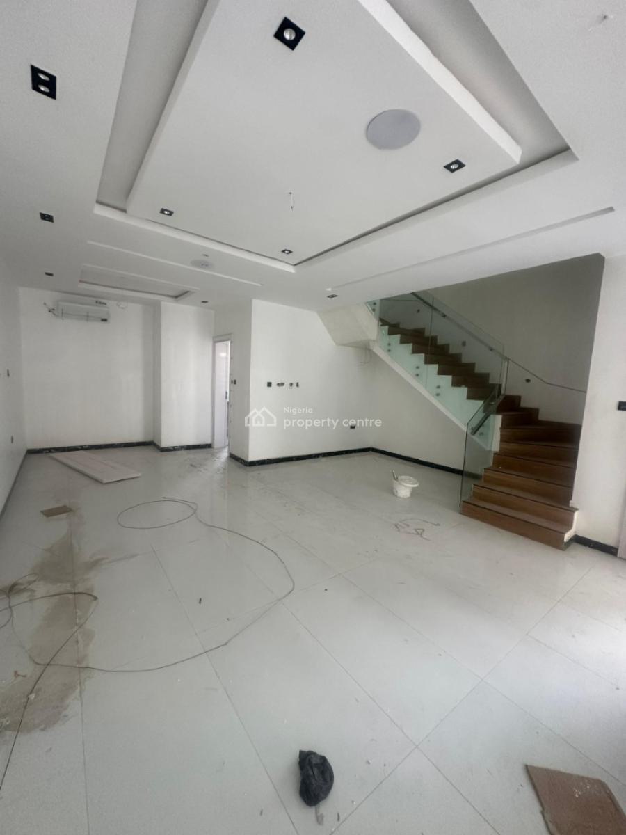 Spacious 5 Bedroom Terraced Duplex with Bq and Swimming Pool, Ikate, Lekki, Lagos, Terraced Duplex for Sale