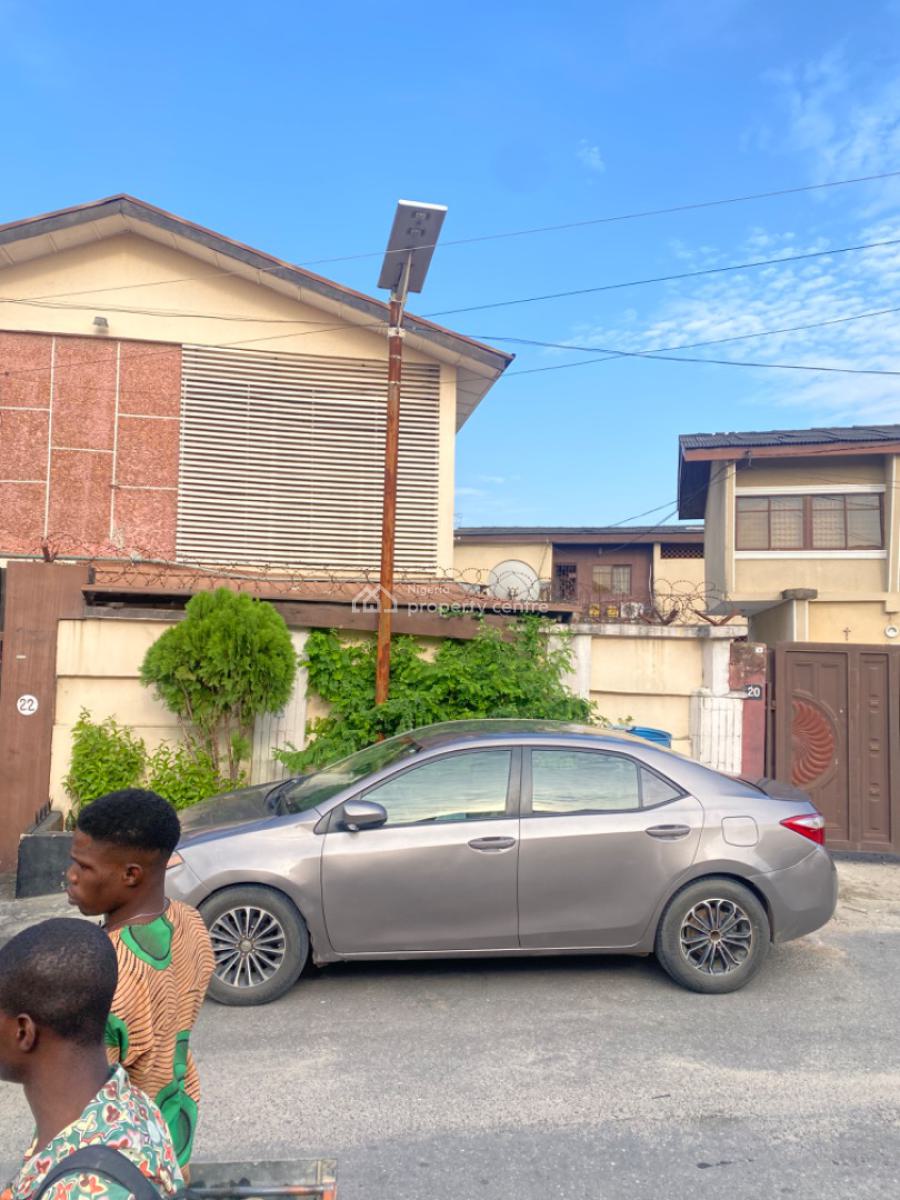 Luxury 5 Bedroom Detached Duplex with 2 Units of 2 Bedrooms, Off Ogunlana Off Akerele, Surulere, Lagos, Detached Duplex for Sale