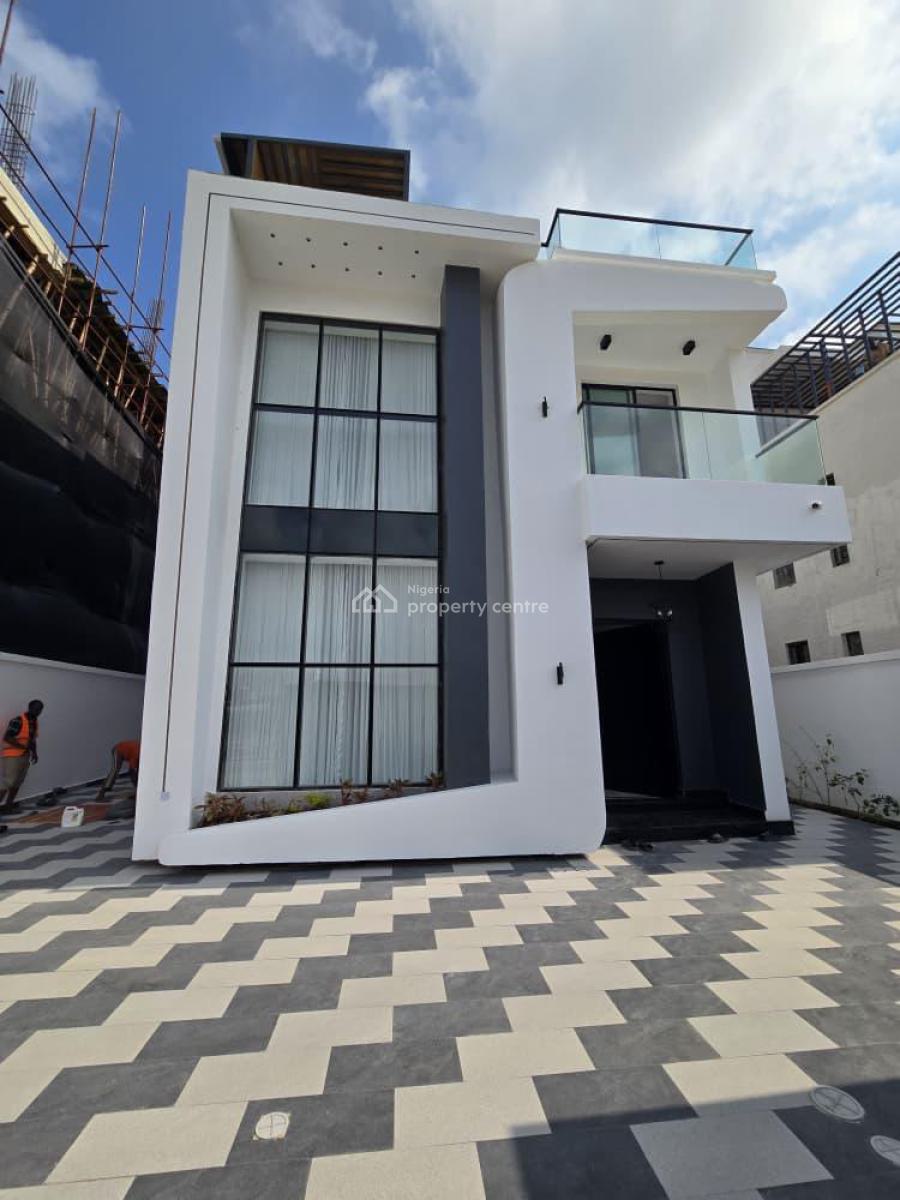 Stunning 5 Bedroom Fully Detached Duplex with Bq, Pool, Cinema, Lekki Phase 1, Lekki, Lagos, Detached Duplex for Sale