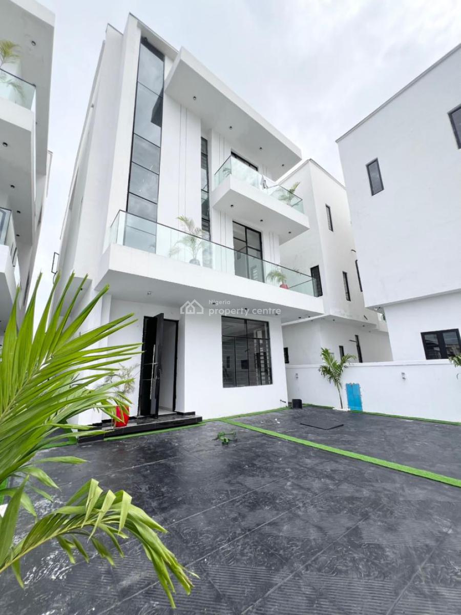 4bedroom Fully Detached Duplex on 2floors Wth Bq, Orchid Road, Lekki, Lagos, Detached Duplex for Sale