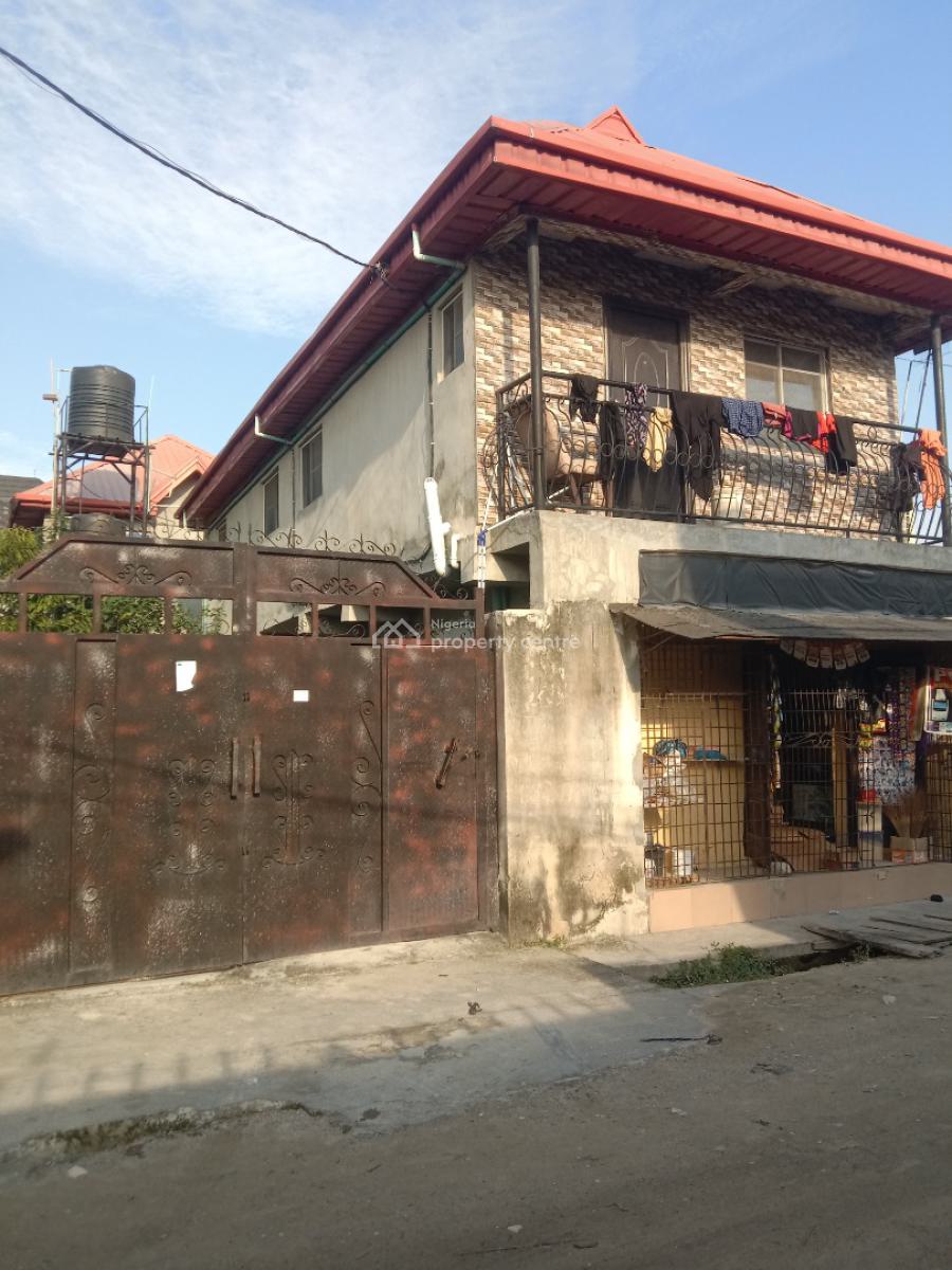 Newly Build House with Shop, Harmony Estate Along Langbasa Road, Ajah, Lagos, Block of Flats for Sale