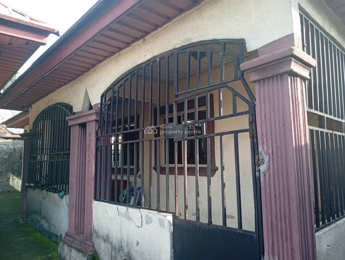 Standard Four (4) Bedroom Bungalow with 2 Units of 2 Bedroom Flats, Eliminigwe Housing Estate, Elelenwo, Port Harcourt, Rivers, Block of Flats for Sale