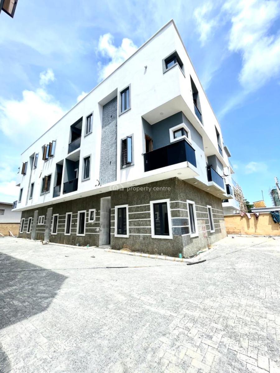 Newly Built 4 Bedroom Terrace Duplex with a Bq in a Secure Estate, Lekki Phase 1, Lekki, Lagos, Terraced Duplex for Sale