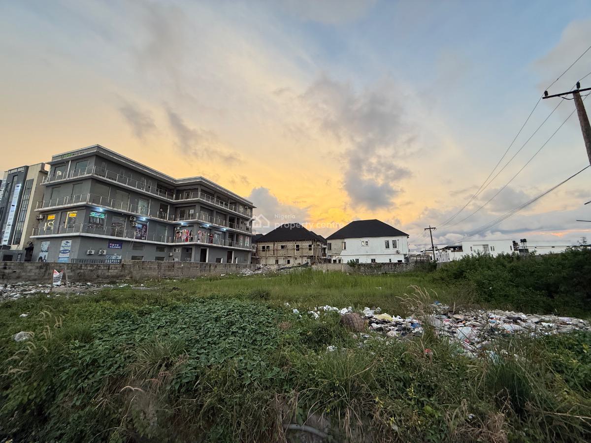 1600sqm Land Directly Facing a Busy Road, Lekki, Lagos, Land for Rent