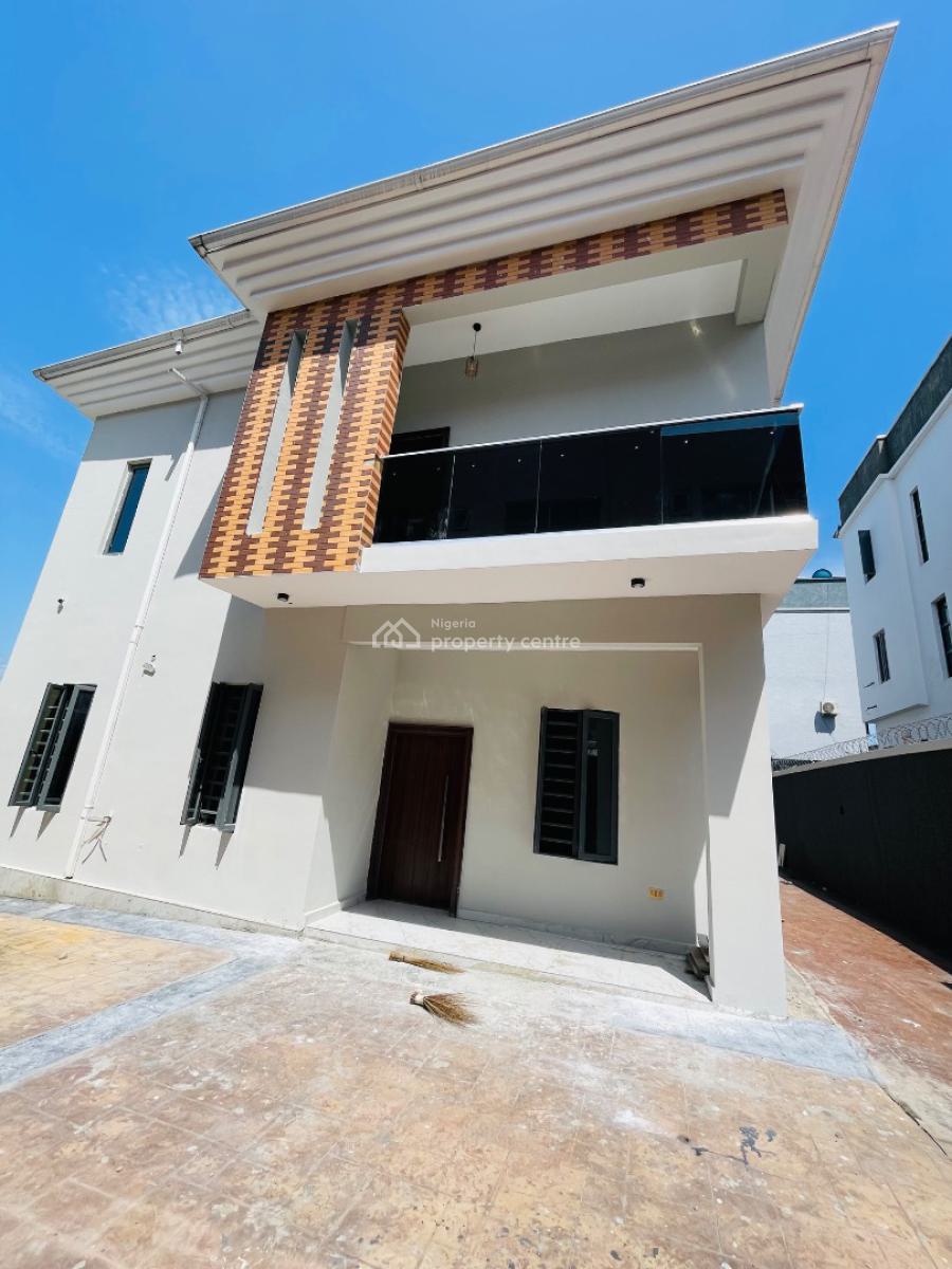 Elegant 5 Bedroom Fully Detached Duplex with Bq, Stunningly Designed Home with Bq in a Secured Estate, Gra Phase 2, Magodo, Lagos, Detached Duplex for Sale