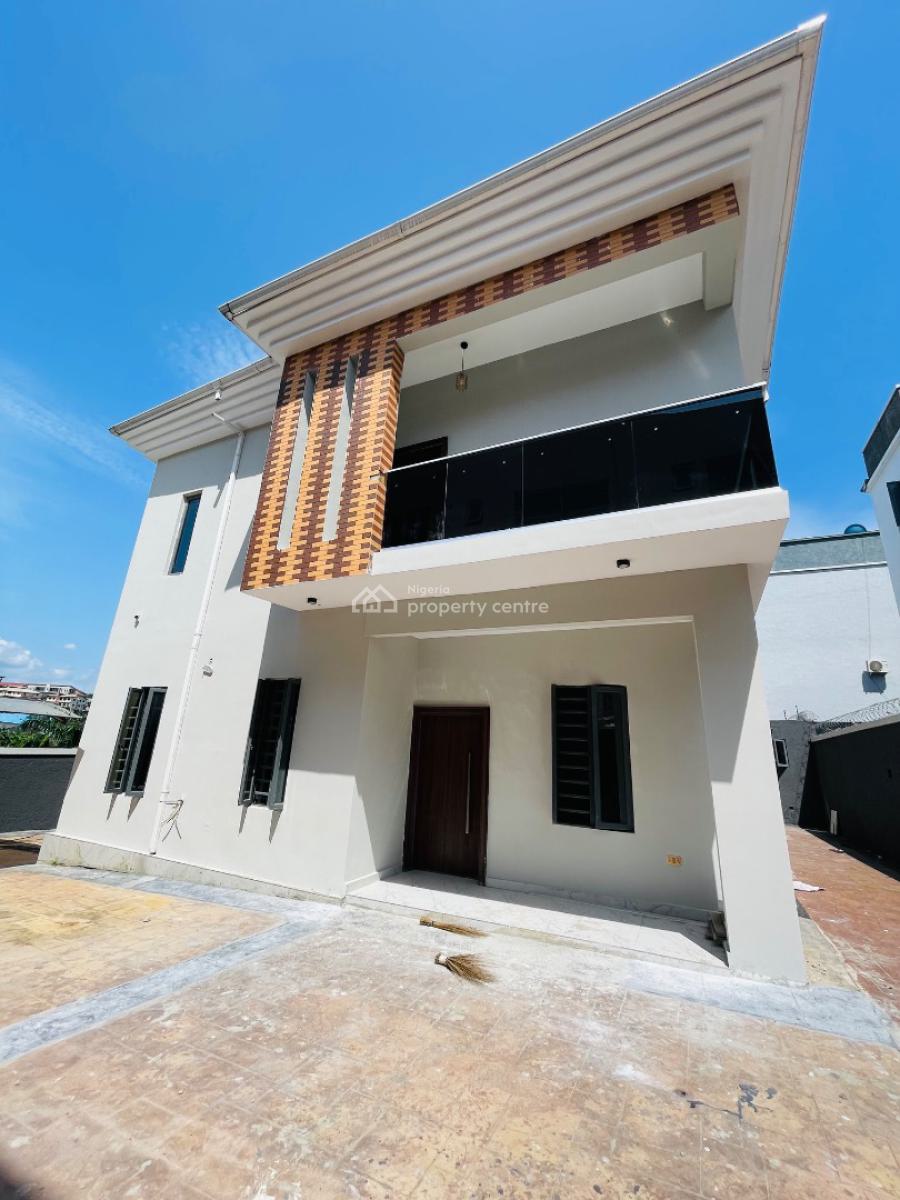 Elegant 5 Bedroom Fully Detached Duplex with Bq, Stunningly Designed Home with Bq in a Secured Estate, Gra Phase 2, Magodo, Lagos, Detached Duplex for Sale
