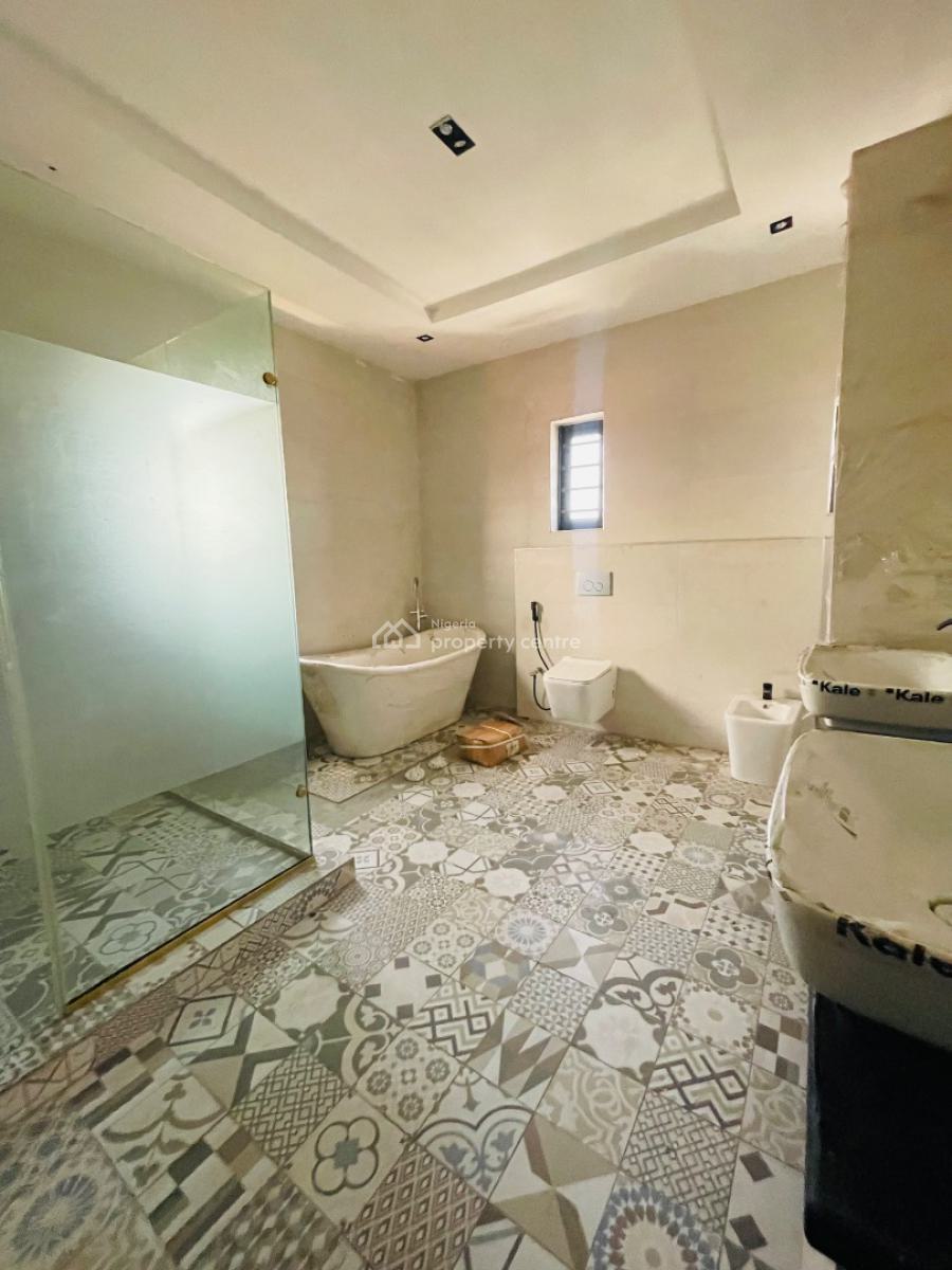 Beautifully Crafted 5 Bedroom Fully Detached Duplex Plus Bq, Smartly Built Mansion with Pool, Cinema, Study, Open Terrace, Bq, Gra Phase 2, Magodo, Lagos, Detached Duplex for Sale