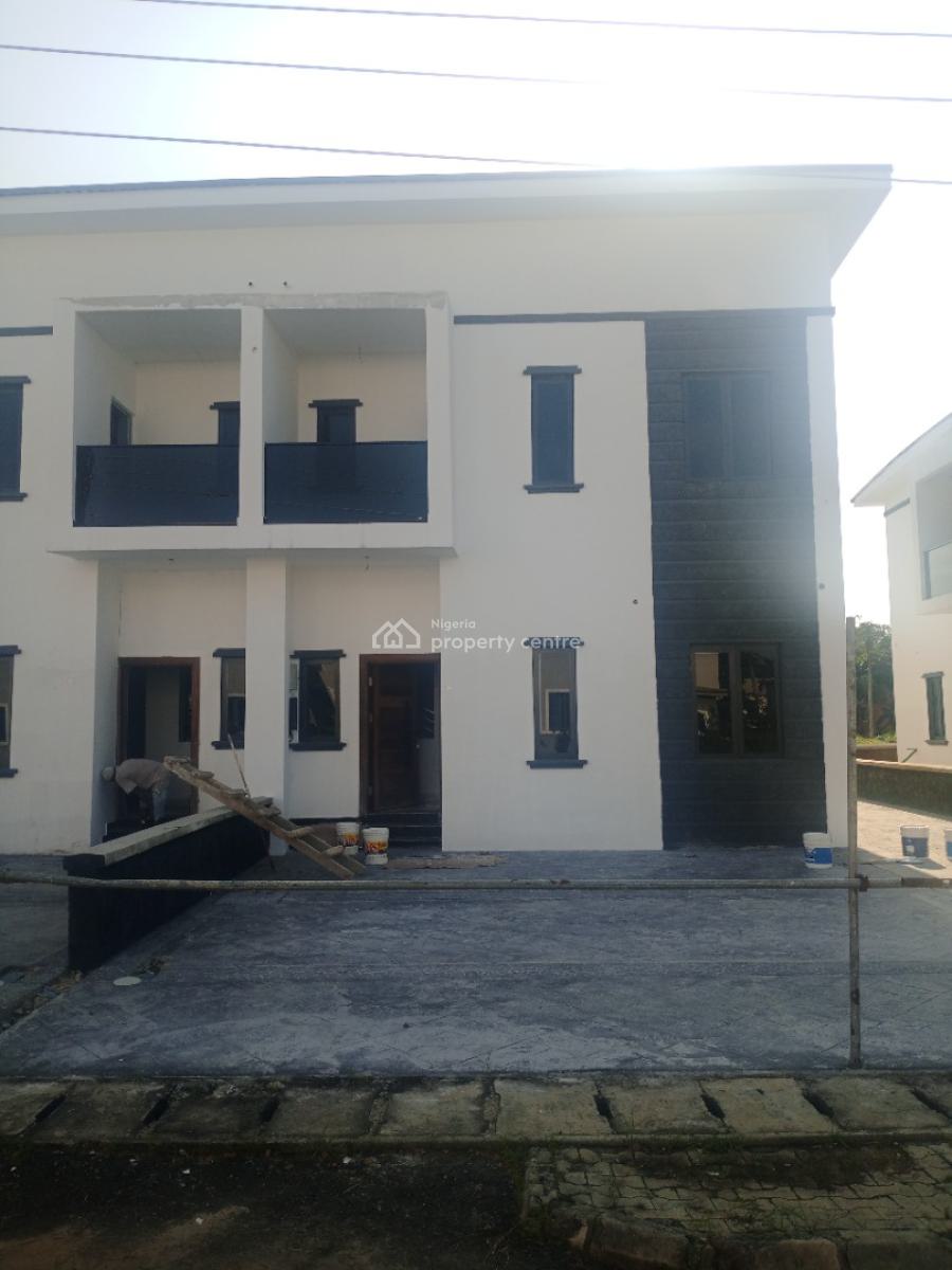 Brand New Luxury 4 Bedroom Semi Detached Duplex, Sapphire Garden Estate, Awoyaya, Ibeju Lekki, Lagos, Semi-detached Duplex for Sale