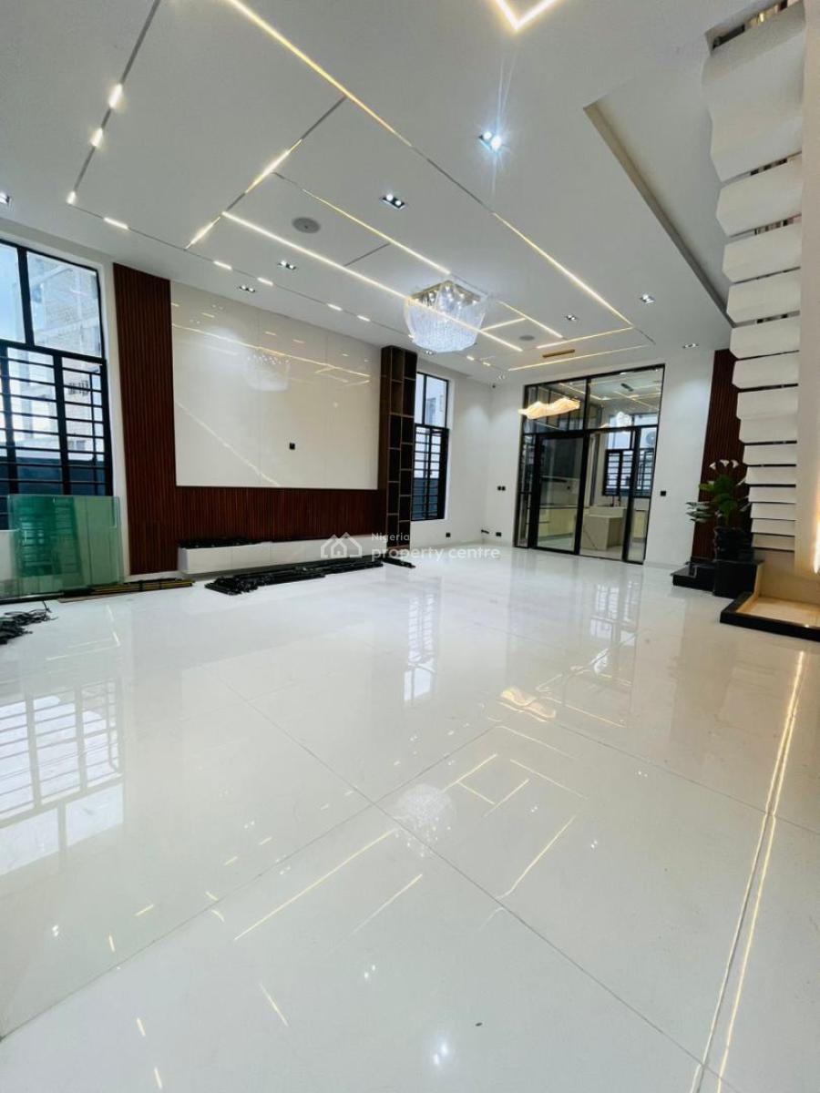 a Masterpiece of Architecture 5-bedroom Luxury Duplex with Bq, Gym,, Chevron Lekki Lagos, Lekki, Lagos, Detached Duplex for Sale