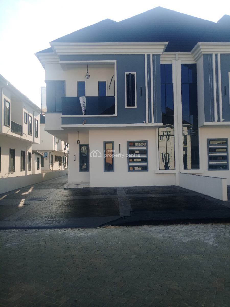 Brand New Luxury 4 Bedroom Semi Detached Duplex with Bq, Sapphire Garden Estate, Awoyaya, Ibeju Lekki, Lagos, Semi-detached Duplex for Sale