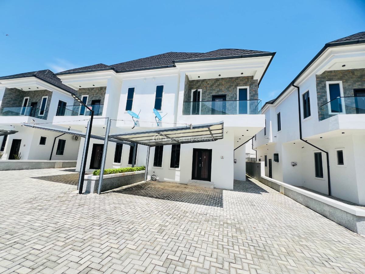 4bedroom Semi Detached Duplex with Bq, Orchid Road, Lekki, Lagos, Semi-detached Duplex for Sale