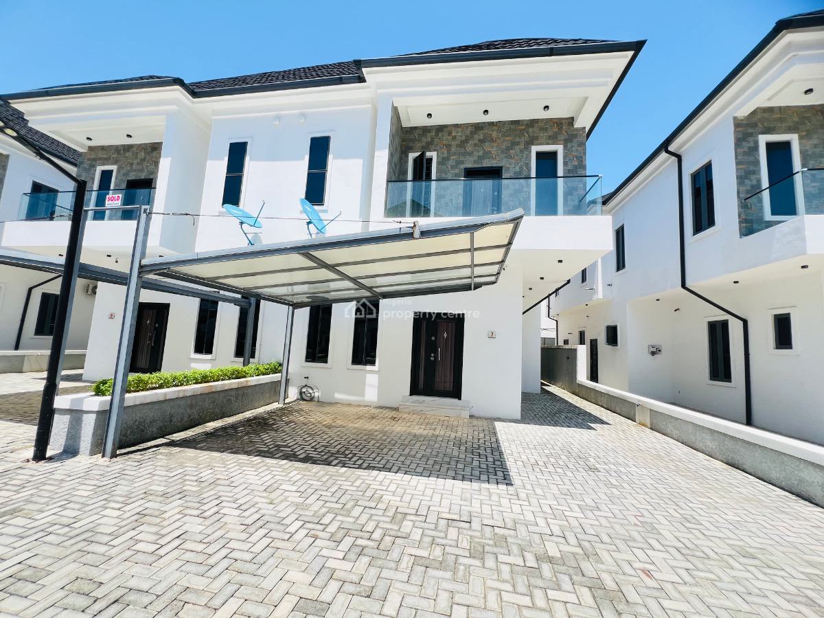 4bedroom Semi Detached Duplex with Bq, Orchid Road, Lekki, Lagos, Semi-detached Duplex for Sale