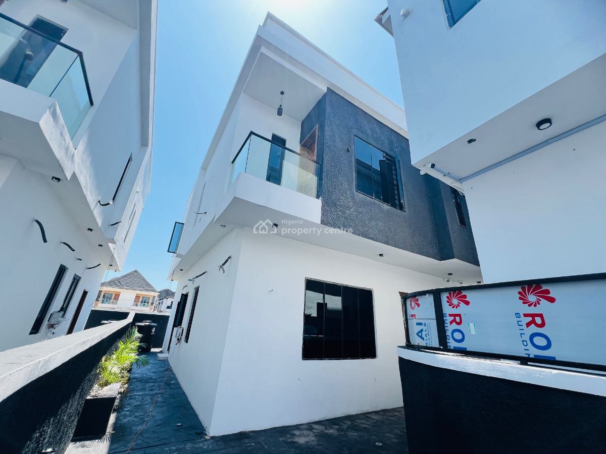 4bedroom Semi Detached Duplex with Bq, Orchid Road, Lekki, Lagos, Semi-detached Duplex for Sale
