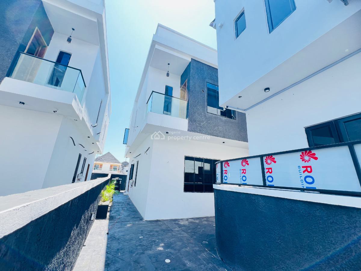4bedroom Semi Detached Duplex with Bq, Orchid Road, Lekki, Lagos, Semi-detached Duplex for Sale