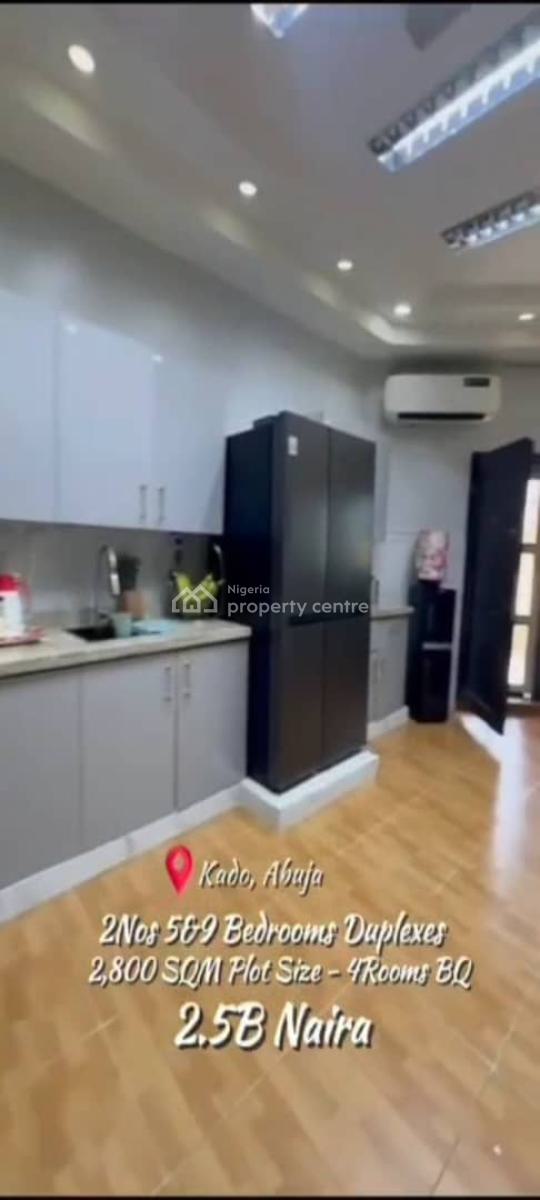 Well Crafted, Pair of Beautiful 5 & 9 Bedroom Duplexes, Kado, Abuja, Detached Duplex for Sale