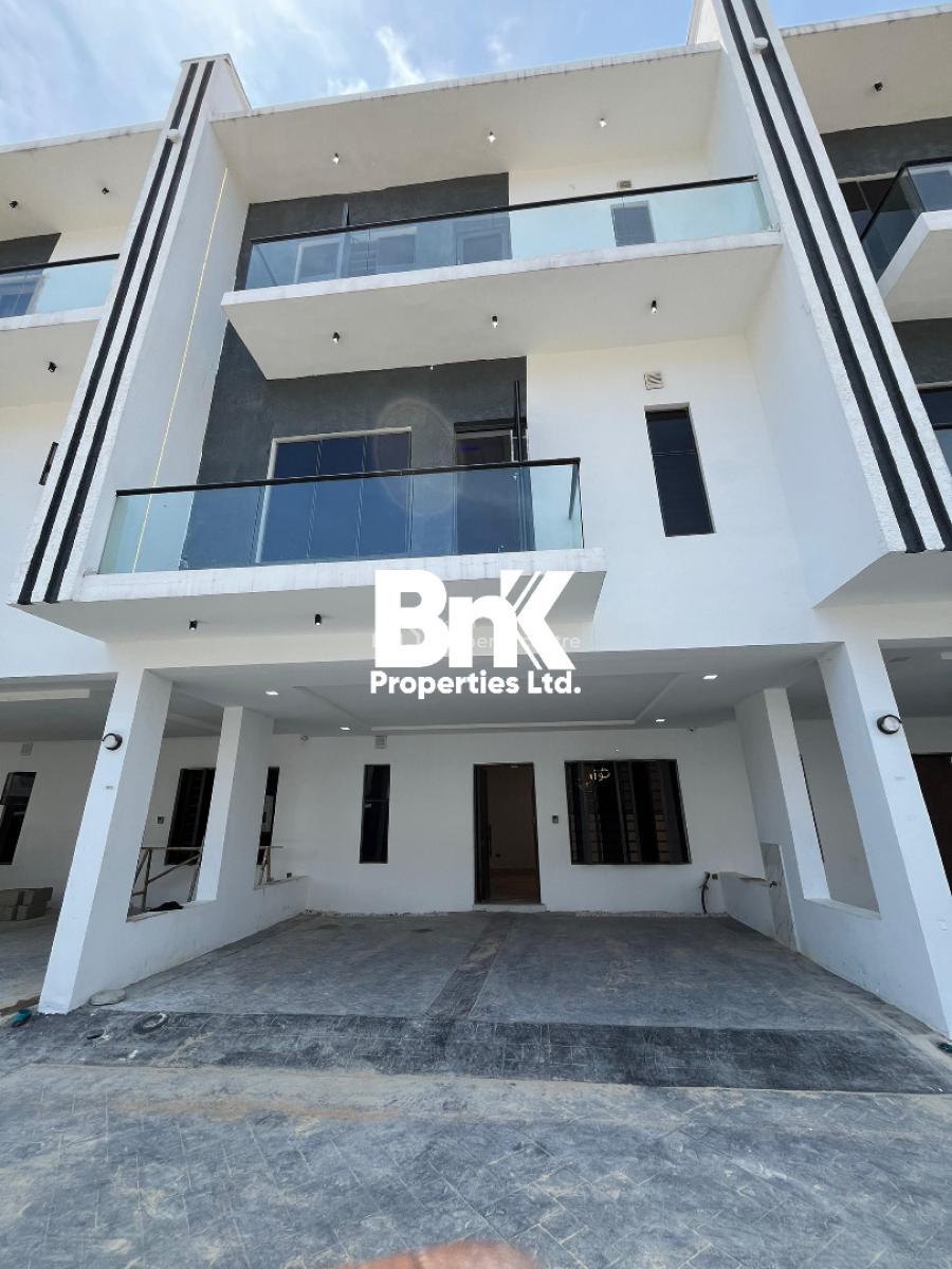 Brand New 6 Units of 4 Bedrooms Terraced Duplex with Bq (last Unit Available), Ikate Elegushi, Lekki, Lagos, Terraced Duplex for Sale