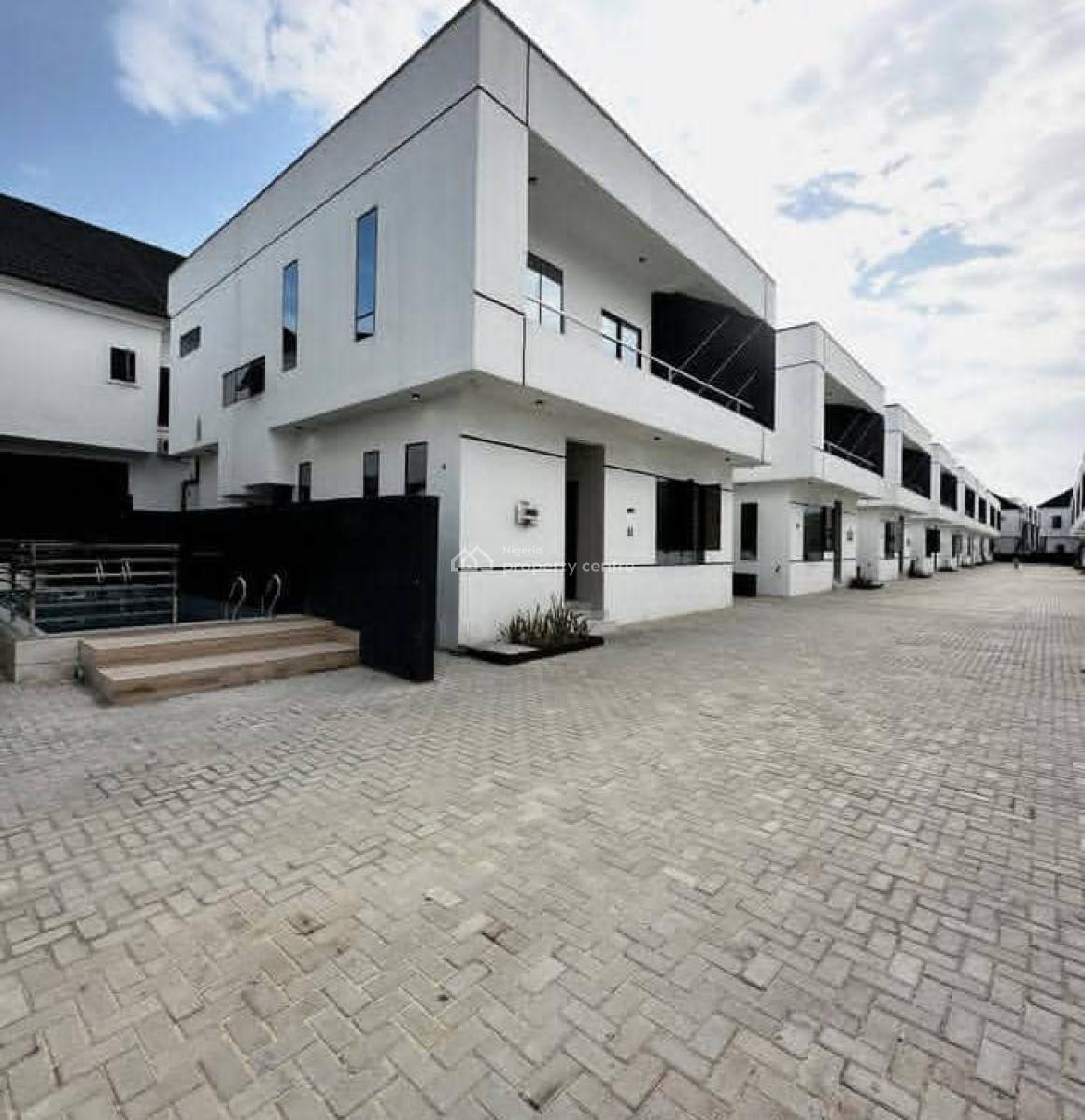4 Bedroom Terrace, Orchid Road 2nd Toll Gate Lekki Lagos, Lekki, Lagos, Semi-detached Duplex for Rent