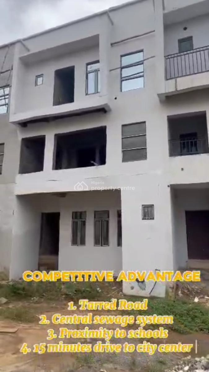 4 Bedroom, Jahi Gilmore, Jahi, Abuja, Terraced Duplex for Sale
