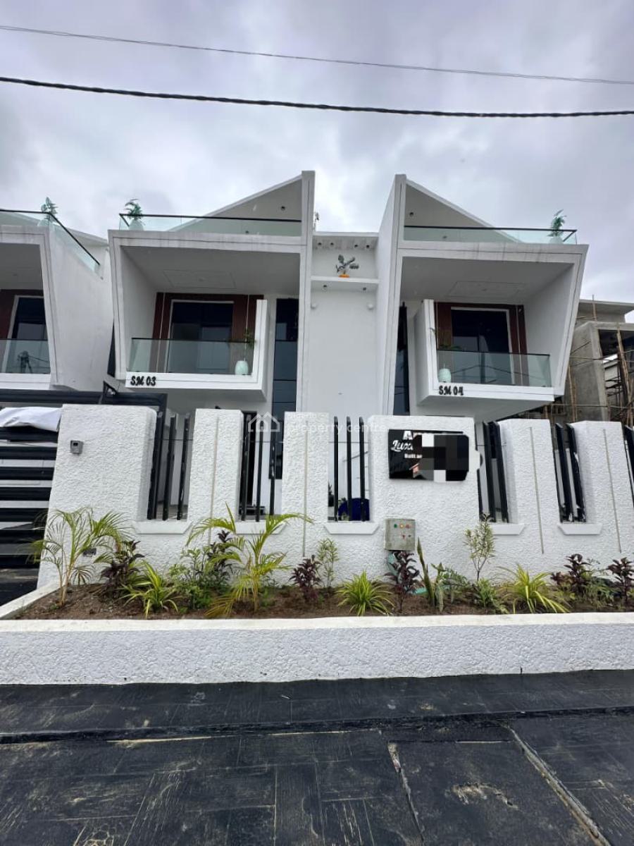 Well Finished 4 Bedroom Semi Detached Duplex with Bq, Ikota Lekki, Lekki, Lagos, Semi-detached Duplex for Sale