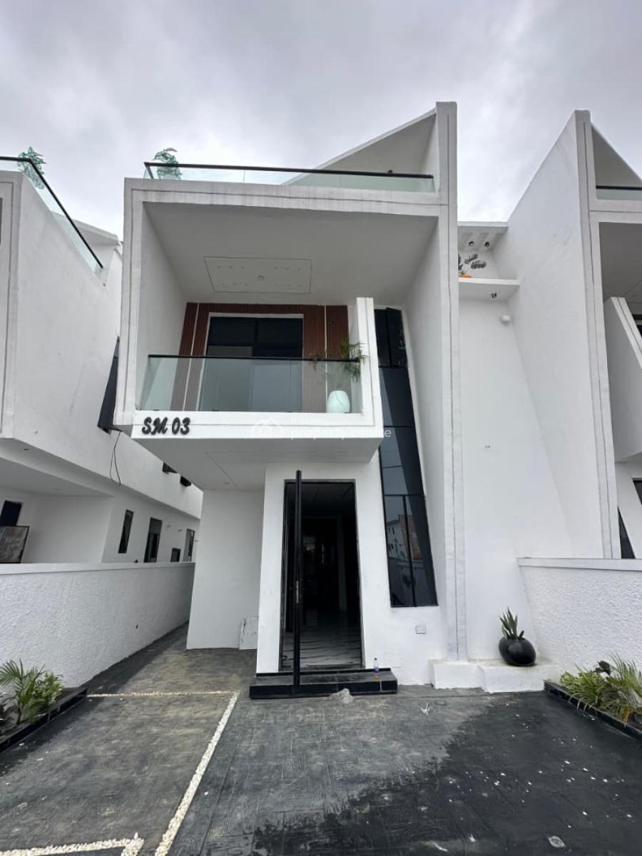 Well Finished 4 Bedroom Semi Detached Duplex with Bq, Ikota Lekki, Lekki, Lagos, Semi-detached Duplex for Sale