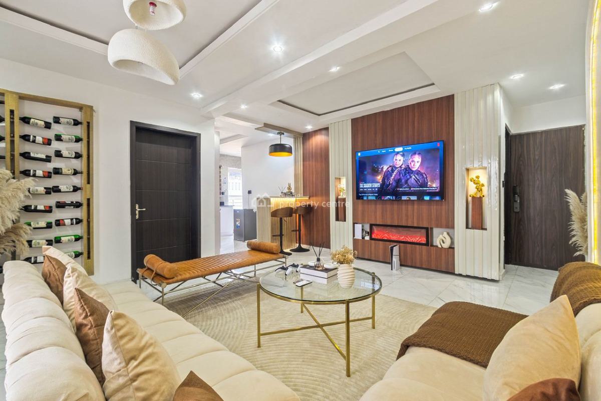 Luxury 1 Bed + Ps5 + Private Gym, Freedom Way,lekki Phase 1, Lekki, Lagos, Flat / Apartment Short Let