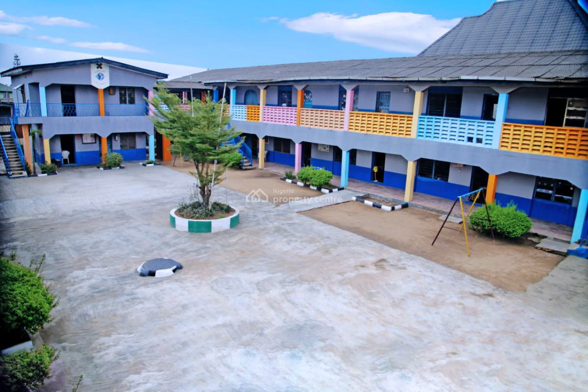 14 Classrooms Functioning School on 2 Plots of Land, C.of.o, Off Idimu Road, Egbeda, Alimosho, Lagos, School for Sale