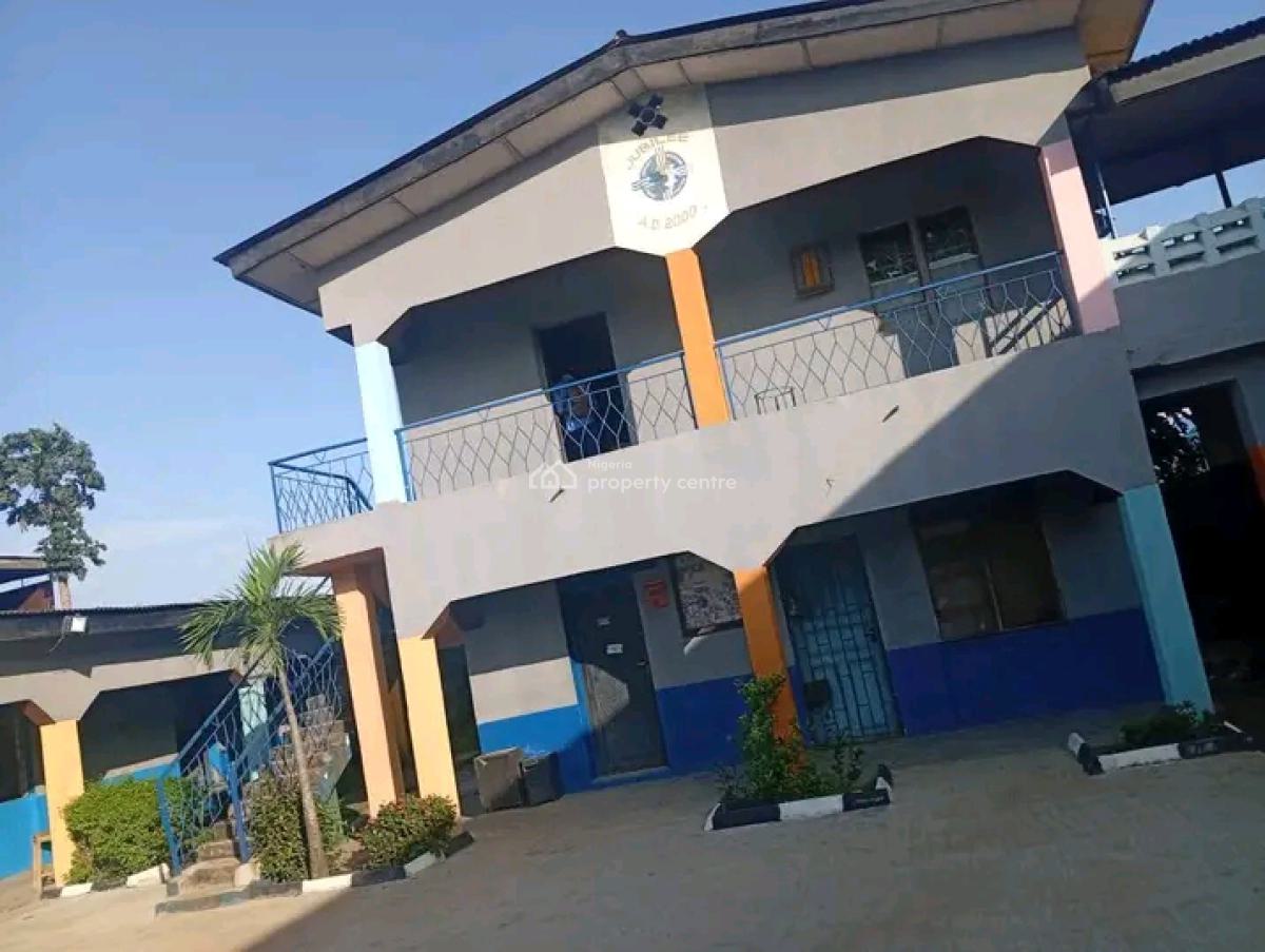 14 Classrooms Functioning School on 2 Plots of Land, C of O, Off Idimu Road, Egbeda, Alimosho, Lagos, School for Sale
