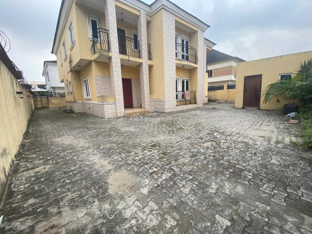 Spacious 4 Bedrooms Detached Duplex with Bq, Lekki Phase 1, Lekki, Lagos, Detached Duplex for Rent