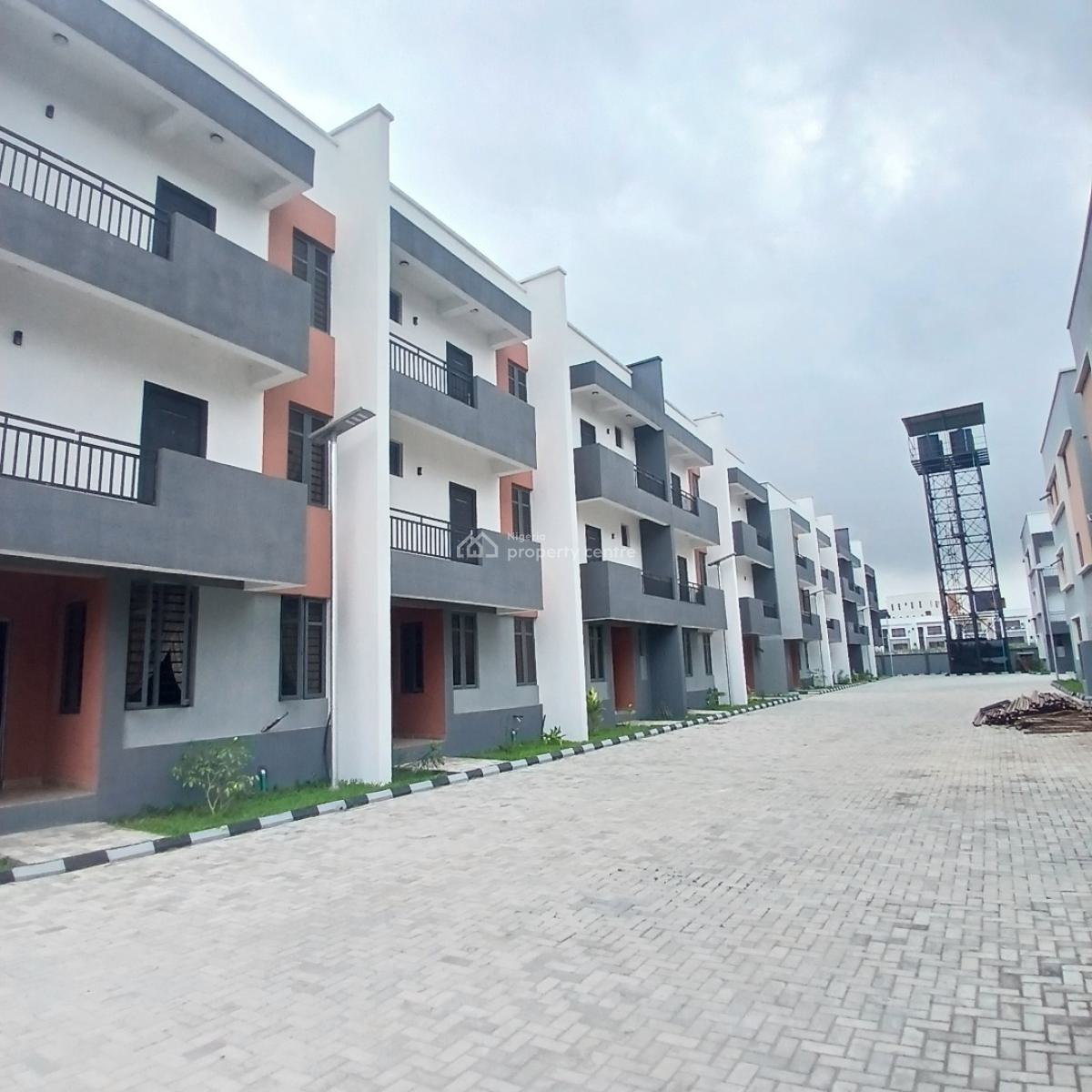 Most Affordable 4 Bedroom Terrace Duplex with Gym,bq, Ikate, Lekki, Lagos, Terraced Duplex for Sale