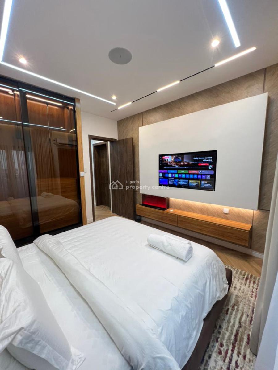 Brand New Smart 2 Bed + Pool + Gym + Ps5, Meadow Hallway, Ikate, Lekki, Lagos, Flat / Apartment Short Let