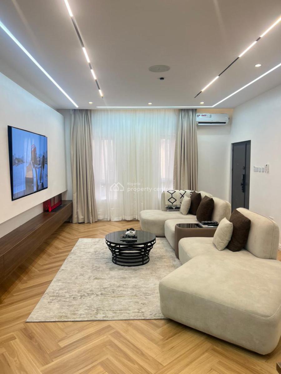 Brand New Smart 2 Bed + Pool + Gym + Ps5, Meadow Hallway, Ikate, Lekki, Lagos, Flat / Apartment Short Let