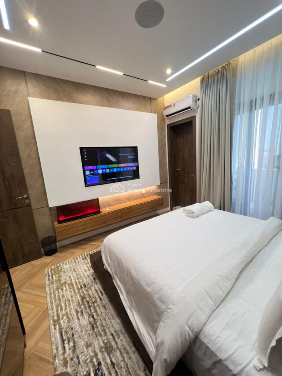 Brand New Smart 2 Bed + Pool + Gym + Ps5, Meadow Hallway, Ikate, Lekki, Lagos, Flat / Apartment Short Let